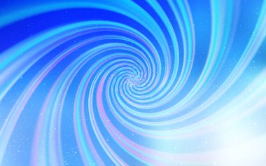 Kozmik yıldızlarla ışık Mavisi vektör düzeni. Büyük Ayı yıldızlı modern soyut illüstrasyon. Reklamınız, posteriniz, afişiniz için en iyi tasarım.