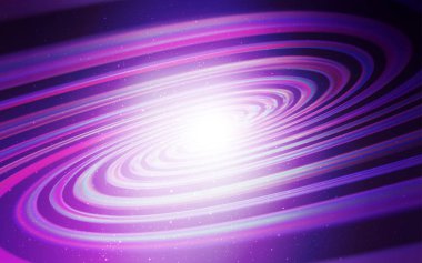 Galaksi yıldızları ile açık mor vektör arka plan. Parlak astronomik yıldızlar ile renkli Illustration Shining. Kozmik arka planlar için şablon.