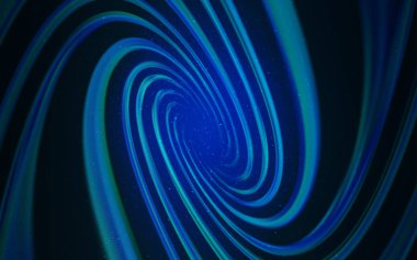 Uzay yıldız koyu mavi vektör şablonu. Gökyüzü yıldızlarla illüstrasyon soyut şablonunda parlayan. Desen Astroloji Web siteleri için.