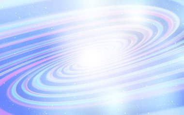 Uzay yıldızlı hafif Mavili vektör şablonu. Büyük Ayı yıldızlı modern soyut illüstrasyon. Fütürist reklamlar ve kitapçıklar için şablon.