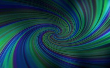 Koyu mavi vektör parlak şablonu bulanıklaştırdı. Renkli soyut çizimler ve gradyan. Marka kitabı için zarif bir arkaplan.