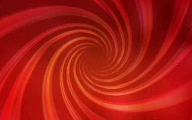 Uzay yıldızlı Light Orange vektör şablonu. Parlak astronomik yıldızlı parlak renkli çizimler. Astronomi web siteleri için desen.