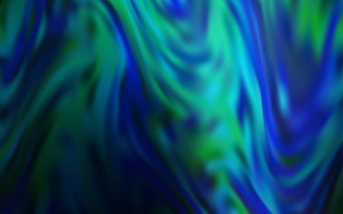 Koyu mavi vektör soyut parlak desen. Bulanıklık tarzında tamamen yeni renkli bir çizim. Marka kitabı için zarif arka plan.