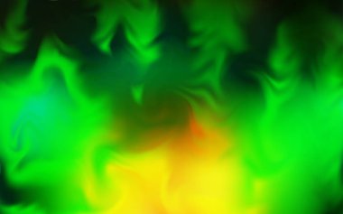 Açık yeşil, sarı vektör parlaklık Soyut doku bulanık. Degrade ile modern soyut Illustration. İşletmeniz için en iyi bulanık tasarım.