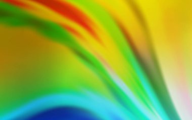 Açık mavi, sarı vektör soyut parlak desen. Gradyan ile modern soyut çizim. Tasarımlar için arka plan.