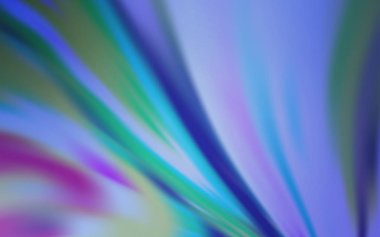 Açık mavi vektör parlak şablon bulanık. Gradyan ile yarı ton tarzında yaratıcı Illustration. Cep telefonu için arka plan.