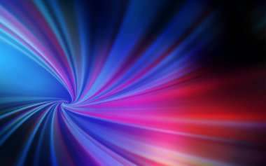 Koyu mavi, kırmızı vektör soyut parlak desen. Bulanıklık tarzında tamamen yeni renkli bir çizim. Tasarımınızın yeni yolu.