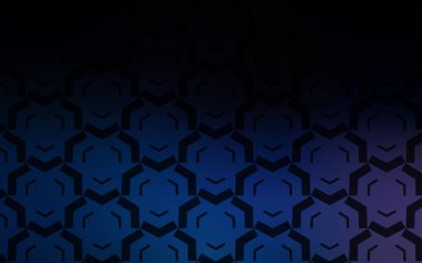 Wry çizgileri ile koyu mavi vektör deseni.