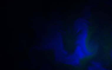 Koyu mavi vektör parlak soyut çizim. Görüntü stili ve gradyanı olan yeni renkli çizimler. Marka kitabı için zarif bir arkaplan.