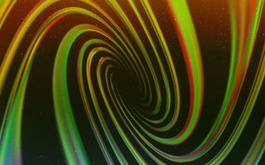 Açık mavi, Samanyolu yıldızlarıyla sarı vektör dokusu. Büyük Dipper yıldızları ile modern soyut Illustration. İş reklamınız için akıllı tasarım.