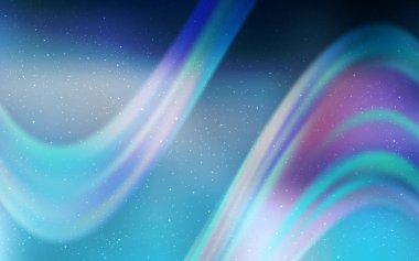 Uzay yıldızlı hafif Mavili vektör şablonu. Büyük Ayı yıldızlı modern soyut illüstrasyon. Reklamınız, posteriniz, afişiniz için en iyi tasarım.