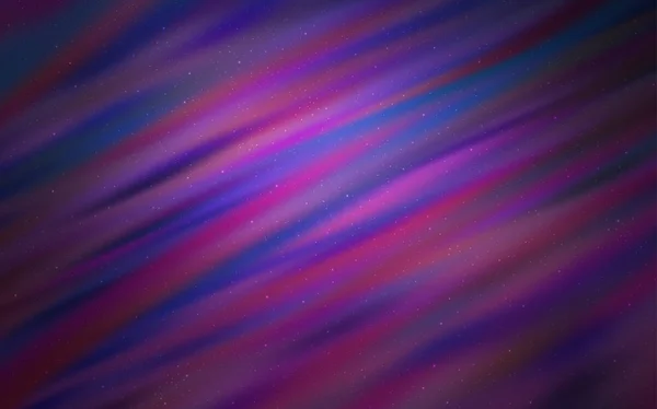 Dark Purple vector layout cu stele cosmice . — Vector de stoc
