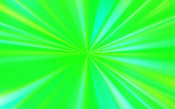 Verde Chiaro Vettore Giallo Offuscata Modello Luminoso Illustrazione Creativa Stile — Vettoriale Stock