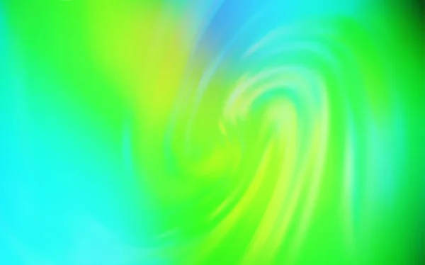 Světle Modrá Zelený Vektor Abstraktní Jasná Textura Zcela Nový Barevný — Stockový vektor