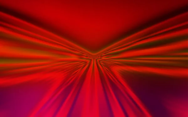 Tmavě Červené Vektorové Pozadí Ohnutými Čarami Kreativní Ilustrace Polotónovém Stylu — Stockový vektor