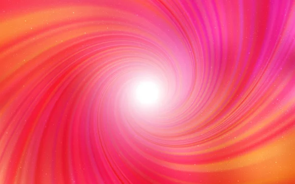 Modèle Vectoriel Rose Clair Jaune Avec Étoiles Spatiales Illustration Abstraite — Image vectorielle