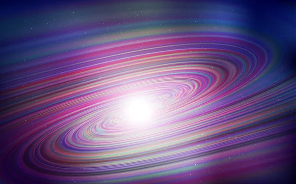 Kozmik Yıldızlar Ile Koyu Mor Vektör Düzeni Büyük Dipper Yıldızları — Stok Vektör