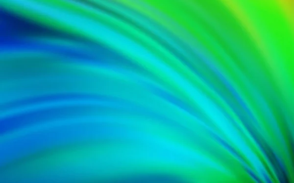 Azul Claro Vetor Verde Fundo Abstrato Colorido Uma Ilustração Colorida — Vetor de Stock