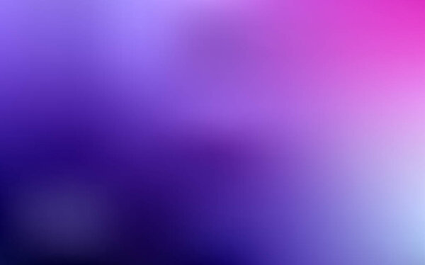 Light Purple, Pink vector blurred shine abstract template.