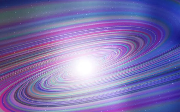天の川星と光紫色ベクトルテクスチャ グラデーションのぼやけた抽象的な背景上の空間の星 あなたのビジネス広告のためのスマートなデザイン — ストックベクタ