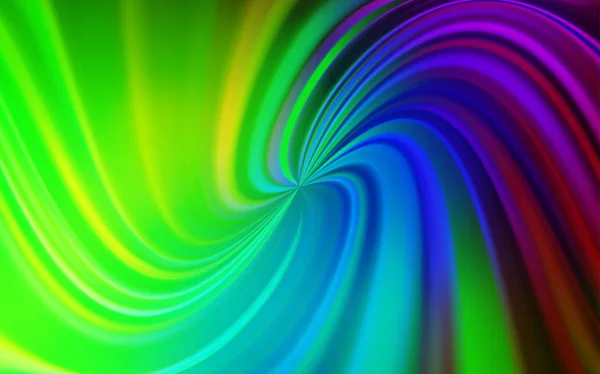 Fond Flou Vecteur Multicolore Foncé Illustration Colorée Brillante Dans Style — Image vectorielle