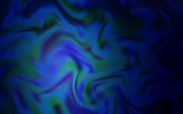 Mörkblå Vektor Blank Abstrakt Layout Helt Färgad Illustration Suddig Stil — Stock vektor