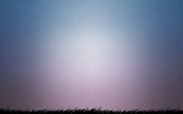 Светло Розовый Голубой Вектор Искушают Космические Звезды Размытый Декоративный Дизайн — стоковый вектор