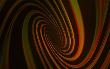 Uzay yıldız koyu turuncu vektör şablonu. Gökyüzü yıldızlarla illüstrasyon soyut şablonunda parlayan. Desen fütüristik reklam, kitapçıklar için.