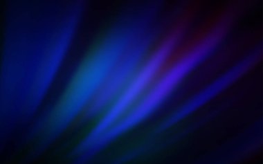 Koyu mavi vektör parlak şablonu soyutlar. Soyut renkli gradyan çizimi. İş tasarımınız için yeni biçim.
