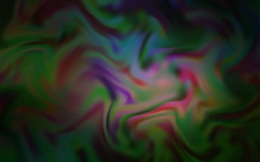 Dark Multicolor vektör modern zarif düzen. Görüntü stili ve gradyanı olan yeni renkli çizimler. Tasarımının yeni yolu.