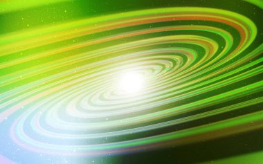 Açık yeşil, astronomik yıldızlar ile sarı vektör arka plan. Büyük Dipper yıldızları ile modern soyut Illustration. İş reklamınız için akıllı tasarım.