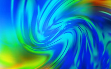 Açık mavi, yeşil vektör parlak soyut arkaplan. Gradyan ile modern soyut çizim. İşiniz için yeni tasarım.