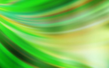 Açık yeşil, sarı vektör renkli soyut doku. Gradyan ile zarif parlak bir çizim. Marka kitabı için zarif arka plan.