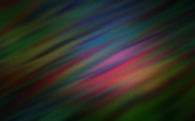 Uzay yıldızları ile Dark Multicolor vektör şablonu. Degrade ile bulanık soyut arka planda uzay yıldızları. Astroloji Web siteleri için desen.
