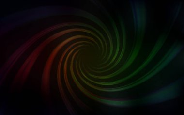 Karanlık yeşil, kozmik yıldızlar ile kırmızı vektör düzeni. Büyük Dipper yıldızları ile modern soyut Illustration. Reklam, poster, afiş için en iyi tasarım.