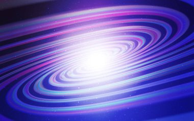 Açık pembe, astronomik yıldızlar ile mavi vektör arka plan. Renkli kozmik yıldızlar ile glitter soyut illüstrasyon. Astroloji Web siteleri için desen.