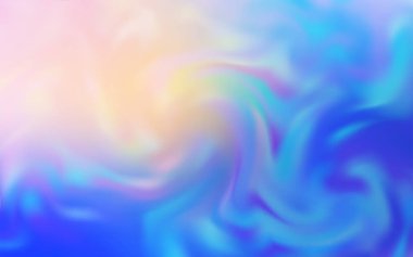 Açık pembe, mavi vektör bulanık ve renkli desen. Yaratıcı illüstrasyon, yarım tonlu ve eğimli. Web siteniz için bulanık tasarım.