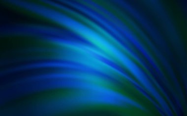 Koyu mavi vektör soyut arkaplan. Parlak renkli bir illüstrasyon. İş tasarımınız için yeni biçim.