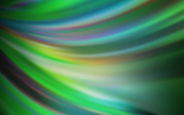 Açık mavi, yeşil vektör renkli bulanıklık arka plan. Akıllı tarzda renkli Illustration Shining. Web siteniz için bulanık tasarım.