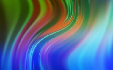 Açık mavi, yeşil vektör parlaklık soyut arka plan bulanık. Bulanıklık tarzında tamamen yeni renkli bir çizim. İşletmeniz için en iyi bulanık tasarım.