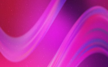 Astronomik yıldızlı açık pembe vektör arkaplanı. Bulanık arkaplandaki ve gradyanı olan uzay yıldızları. Kozmik arkaplanlar için şablon.