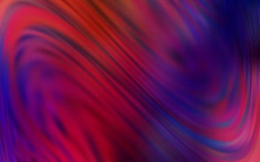 Koyu mavi, kırmızı vektör renkli bulanıklık arka plan. Degrade ile bulanıklık tarzında yeni renkli Illustration. Tasarımınızın yeni yolu.