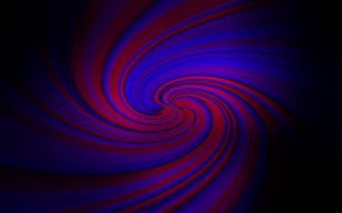 Eğri çizgileri olan koyu mor vektör arkaplanı.