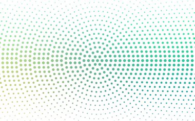 Dairesel açık yeşil vektör şablonu.