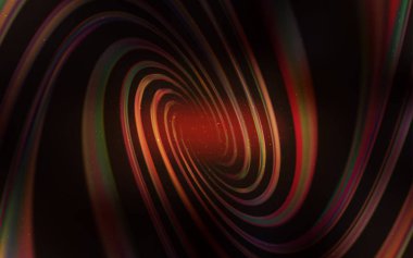 Kozmik Yıldızlar ile koyu kahverengi vektör düzeni. Büyük Dipper yıldızları ile modern soyut Illustration. Futuristik reklam, kitapçıklar için desen.