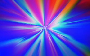 Açık mavi, kırmızı vektör bulanık ve renkli desen. Degrade ile soyut renkli illüstrasyon. Marka kitabı için zarif arka plan.