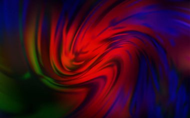 Koyu yeşil, kırmızı vektör parlak doku bulanık. Degrade ile soyut tarzda renkli Illustration. İş tasarımınız için yeni stil.