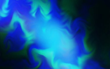 Koyu mavi vektör soyut bulanık görünüm. Görüntü tarzında tamamen yeni bir renkli çizim. İş tasarımınız için yeni biçim.