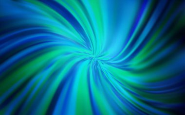 Koyu mavi vektör parlak şablonu bulanıklaştırdı. Görüntü tarzında tamamen yeni bir renkli çizim. Tasarımının yeni yolu.