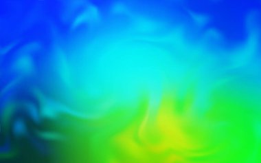 Açık mavi, yeşil vektör renkli bulanıklık arka plan. Degrade ile soyut renkli illüstrasyon. İşletmeniz için tamamen yeni tasarım.